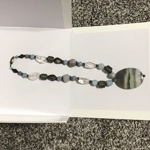 Stone necklace